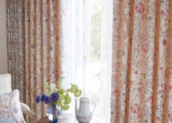FF1014│ウィリアムモリスカーテン│花柄カーテン