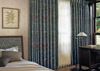 ウィリアムモリスカーテン│FF1035│植物柄カーテン