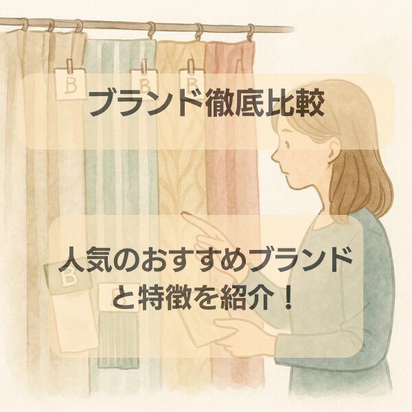 オーダーカーテンブランド徹底比較｜人気のおすすめブランドと特徴を紹介！