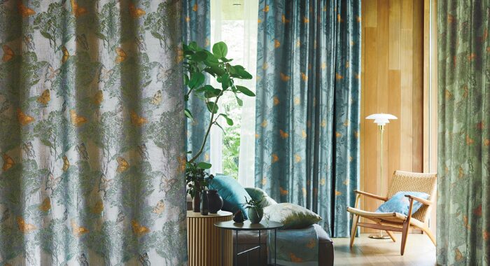 リビングカーテン施工例